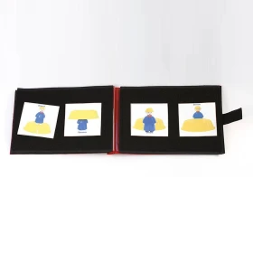 Cuaderno de comunicación de tela - L