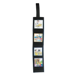 Planificador superficie velcro - 6 espacios