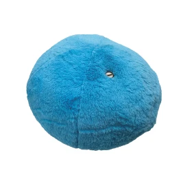 Cojín sensorial vibrante redondo - Azul