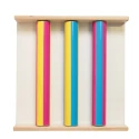 Panel sensorial visual - Paneles rodillos multicolores