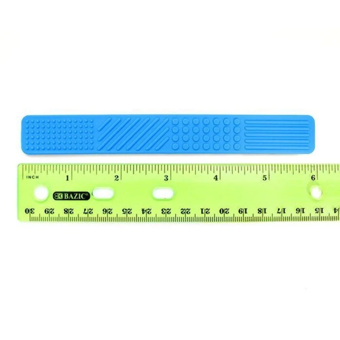Fidget marcapáginas táctiles - Rojo/Azul/Amarillo