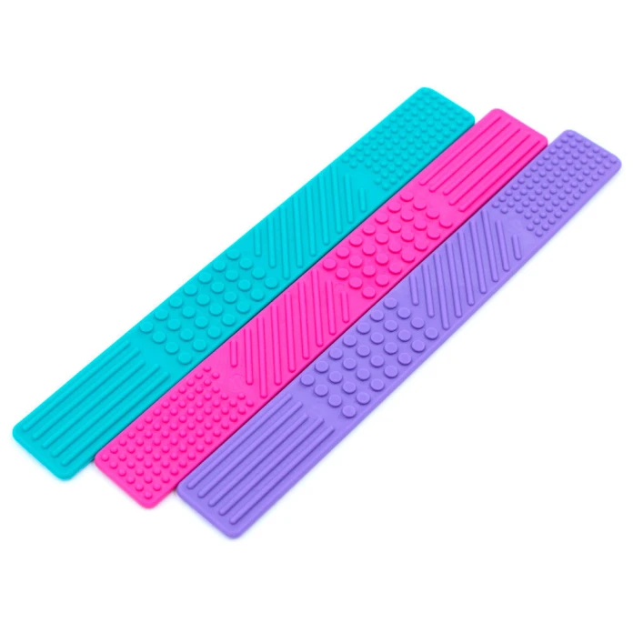 Fidget marcapáginas táctiles - Rosa/Lavanda/Turquesa