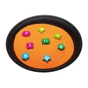 Arena minimundo - 2,5 kg - Fuego