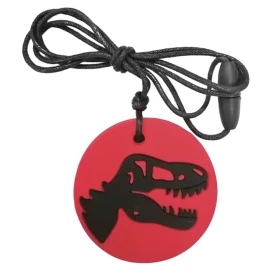 Collar dino - morado y verde