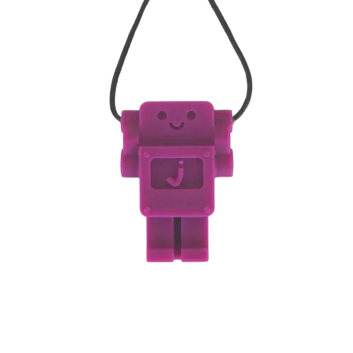 Collar robot uva morada