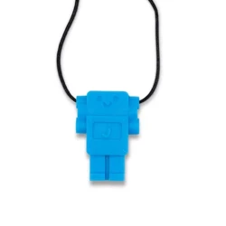 Collar robot azul hawaiano