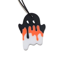 Collar fantasma aterrador - negro