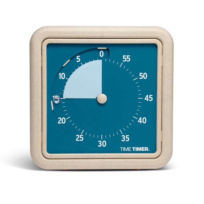 Time Timer Mediano Retro - Azul acero