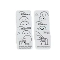 18 Pictogramas - Lavarse los dientes - Estilo depurado