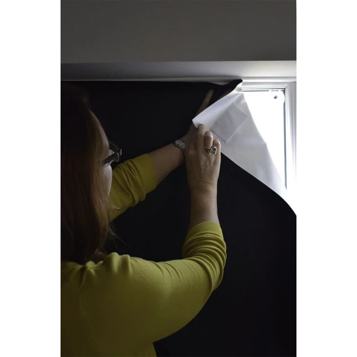 Cortinas de penumbra instantánea - 1,5 x 1,4 m