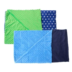Manta con peso - 90 x 120 cm - 3 kg - azul