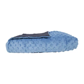 Manta con peso - 90 x 120 cm - 3 kg - azul