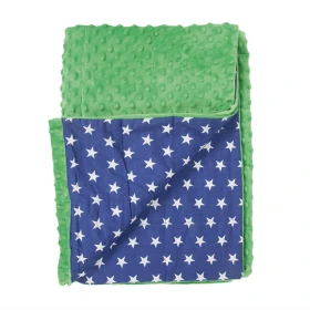 Manta lastrada - 90 x 120 cm - 2 kg - verde
