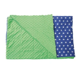 Manta lastrada - 90 x 120 cm - 3 kg - verde