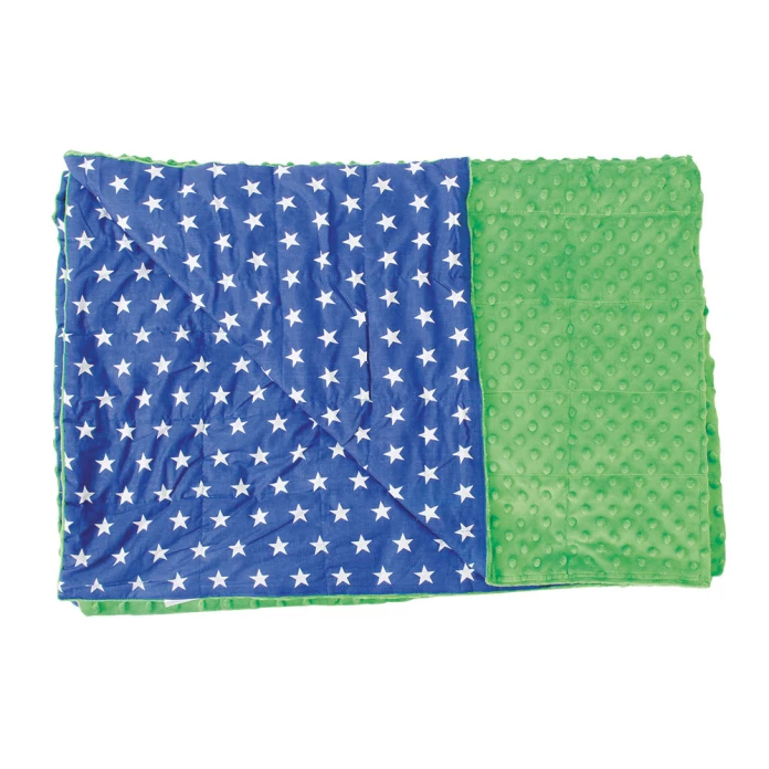 Manta lastrada - 100 x 150 cm - 4 kg - verde