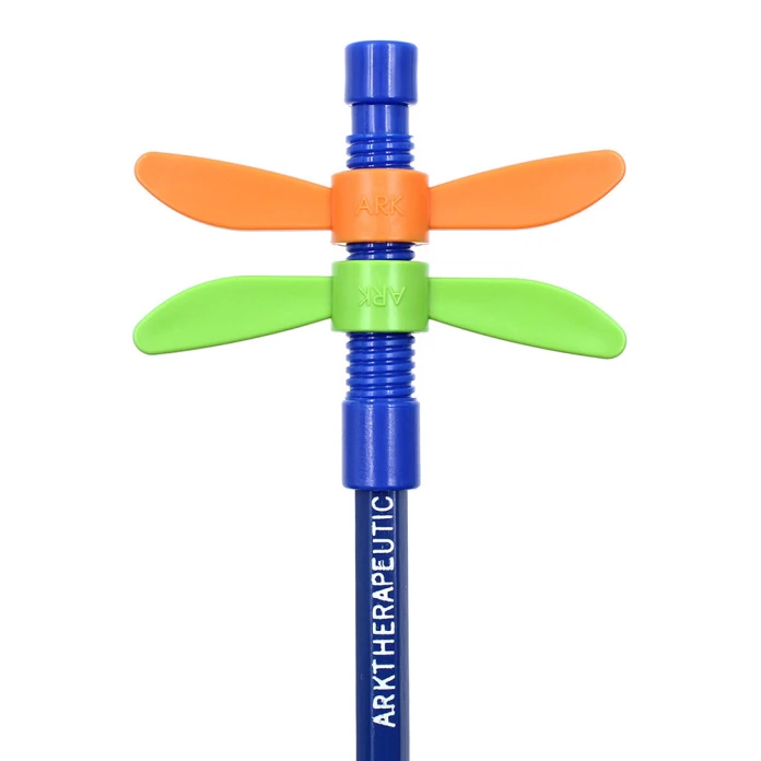 Fidget Wingamajigs - libélula verde/naranja