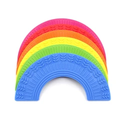 Fidget para masticar arcoíris - Duro