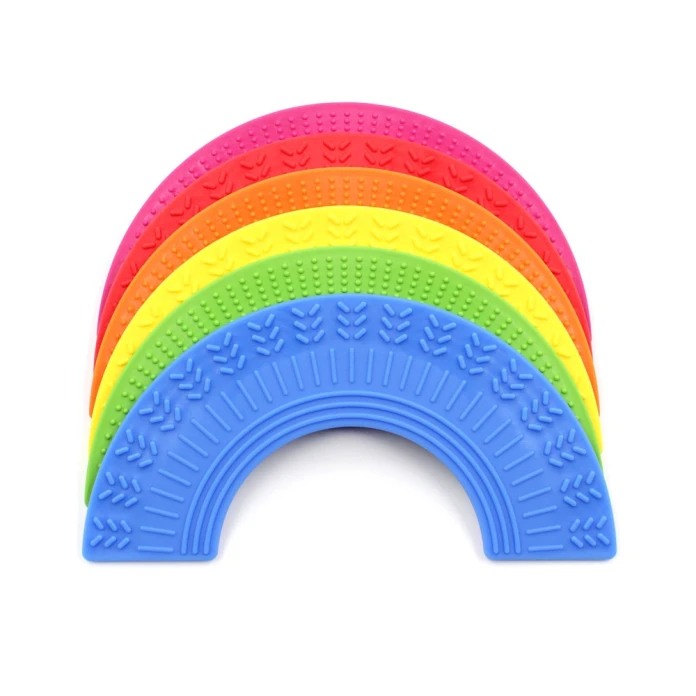 Fidget para morder arcoíris - Duro