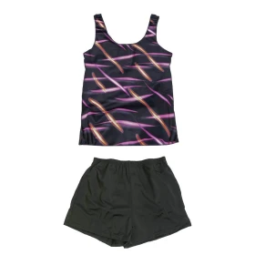 Tankini de incontinencia infantil - Estampado