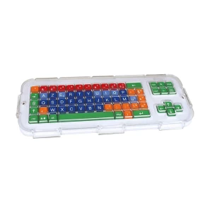 Guía dedos teclado Clevy transparente