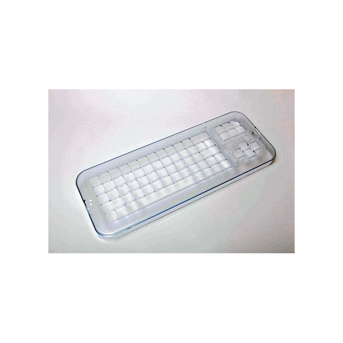 Guía dedos teclado Clevy transparente