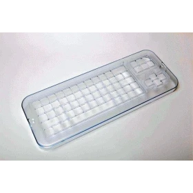 Guía dedos teclado Clevy transparente