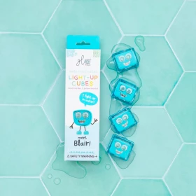 Glow Pals: 4 cubos luminosos Blair azules