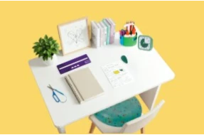 Miniatura para Espacio de deberes ergonómico